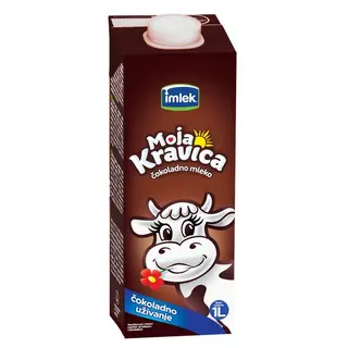 MLEKO COKOLADNO 1% TB MOJA KRAVICA 1L IMLEK AD 005180