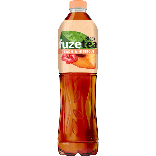 Fuze Tea Студен чай праскова и хибискус