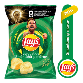 Lay's, Chips cu gust de smantana si marar 125g (ID 64502)
