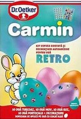 BOJE ZA JAJA CARMIN RETRO DR.OETKER