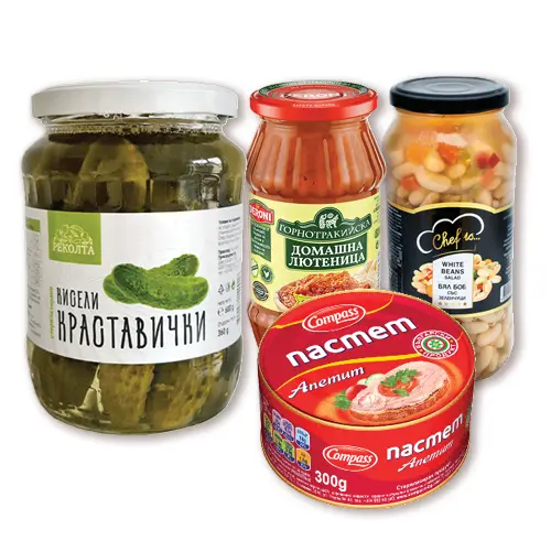 Лютеница И Консервирани Храни