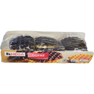 MEGA, Gofre cu unt si glazura cu cacao 360 g (ID 31815)