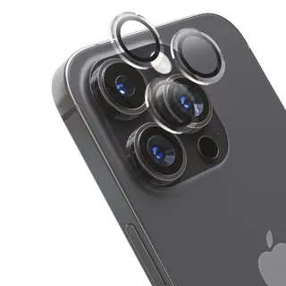 Set Folii Camera Cellara Pentru iPhone 15 Pro/15 Pro Max - Transparent,WS76980
