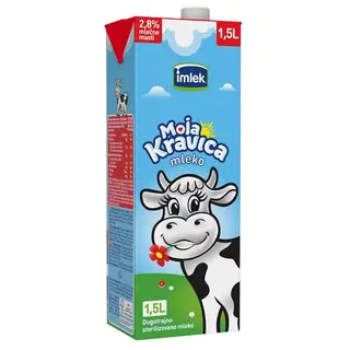 Mleko Trajno 2.8% Tb Moja Kravica 1.5L