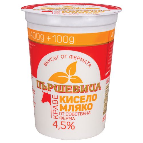 Мляко Кисело Пършевица 4.5%  Рп