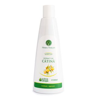 Șampon cu extract de Cătină + ulei de cânepă 300 ml