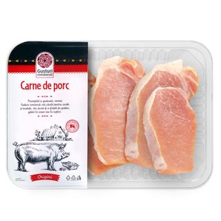 Gusturi romanesti, Cotlet de porc fara os +/-0.700 Kg (ID 3693)