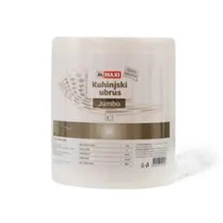 Kuhinjski ubrus beli dvoslojni Jumbo Home 1 kom