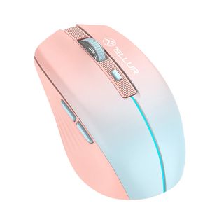 Mouse wireless Tellur, Silent Click , Portocaliu