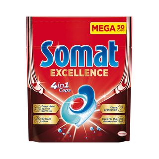 Somat 4In1 Excellence Caps Det Vase50Buc