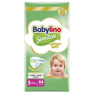 BABYLINO pelene sensitive 44 KOM junior 5 | 5201263082603
