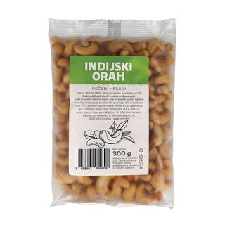 INDIJSKI ORAH PRŽENI SLANI 300 g