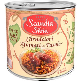 Scandia Sibiu Carnaciori Cu Fasole 400G