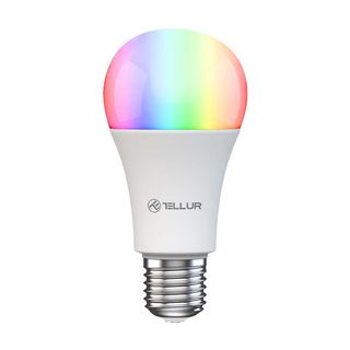 Bec WiFi Tellur Smart, E27, 9W, lumina alba/calda/RGB, reglabil