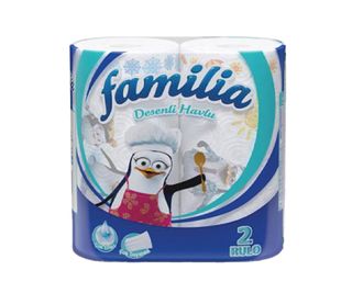 FAMILIA Prosoape de bucătărie 3 straturi, 2 role
