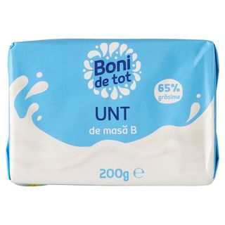 Boni de tot Unt 65% gras 200 g 