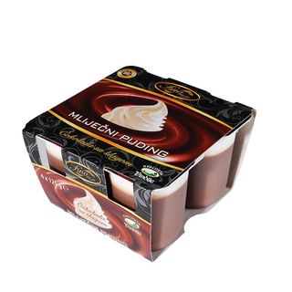 Puding Čok/Šlag 4X125 G Vindi
