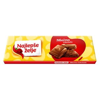 Najlepše želje mlečna 250g
