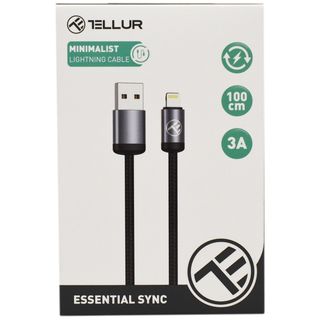 Tellur, Cablu minimalist USB la Lightning, 1m (ID 69079)