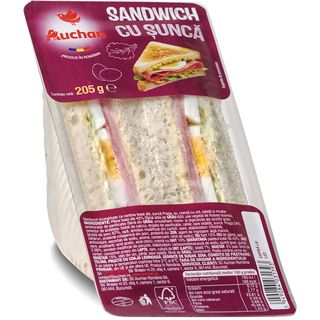 Sandwich cu sunca Auchan, 205 g