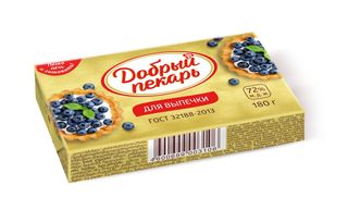 ДОБРЫЙ ПЕКАРЬ Margarina 72%, 180g