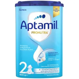 Aptamil PRONUTRA 2 prelazna mlečna formula za odojčad, od 6 do 12 meseci 800 g 2541427