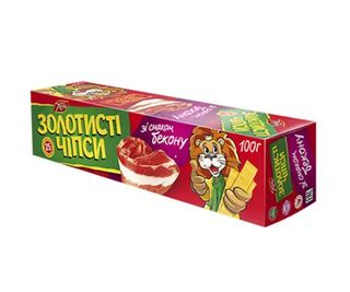 ЗОЛОТИСТЫЕ Chips de bacon 100g