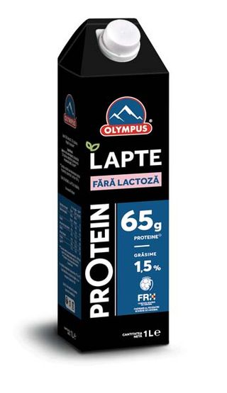 Olympus Lapte High Protein Fara Lactoza, 1.5% Garsime 1L