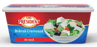 President branza cremoasa de vaca 250 g