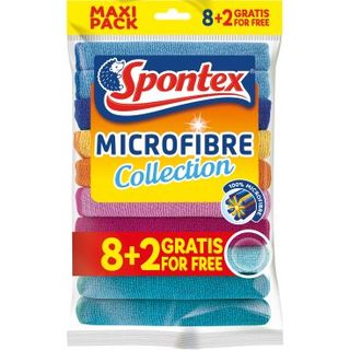 Mikrofiber krpe Microfibre Collection 30x30cm 8+2 Spontex 19780028