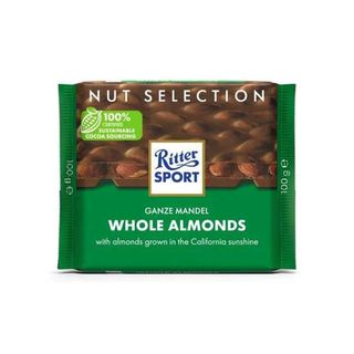 Ritter Čokolada Whole Almonds 100g