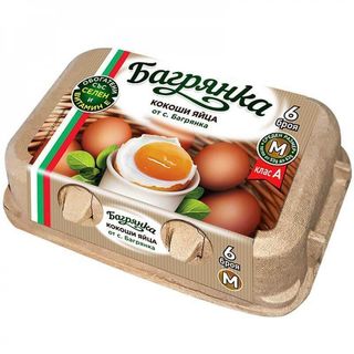 Багрянка Яйца М 6броя