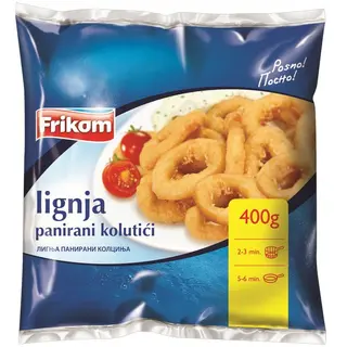 SMRZNUTI PANIRANI KOLUTICI LIGNJE FRIKOM 400G