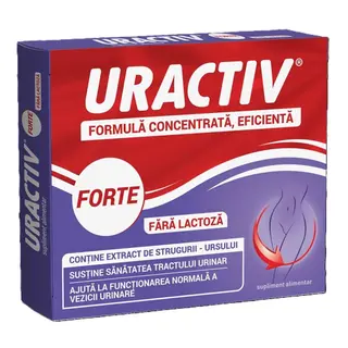 Uractiv Forte Fara Lactoza X 10Cps