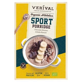 VERIVAL organic ovsena kaša banana kakao 350 GR | 9004617065613