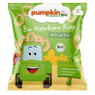 Snack BIO multicereale cu mere, 8+, 20g, Pumpkin Organics