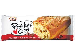 Alka Prajitura Casei Cu Vanilie Si Fulgi De Ciocolata 350G