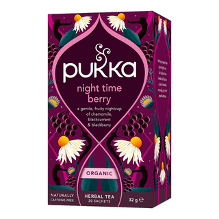 Ceai BIO PUKKA Night Time Berry, 20 pliculete