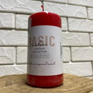 Свеча (цвет красный)