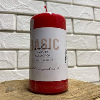 Свеча (цвет красный)