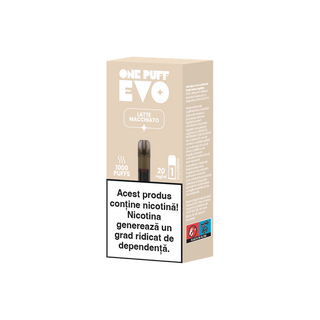 Capsulă One Puff Evo Latte Macchiato 1000 puffs      