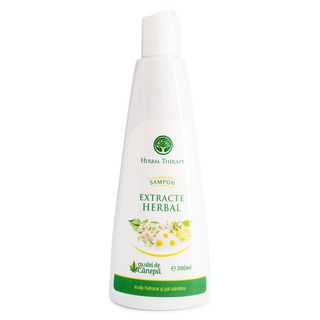 Șampon cu extracte Herbal + Ulei de cânepă 300 ml