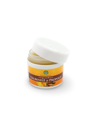 Unguent cu Gălbenele și Propolis - Tratarea rănilor superficiale și a arsurilor