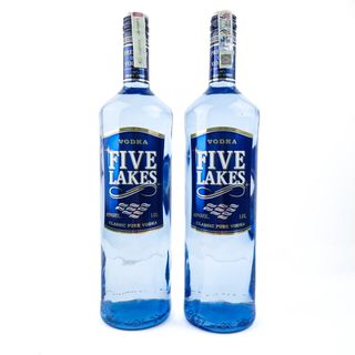 69973-Водка Пять Озер Классическая 1л- 2бр