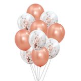 Buchet din baloane rose gold