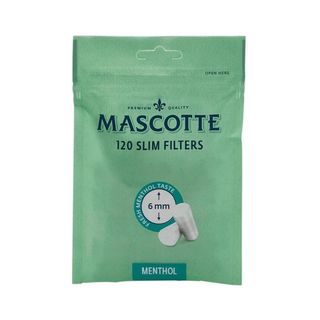 Filtre Rulat MASCOTTE 6mm Slim Menthol 120