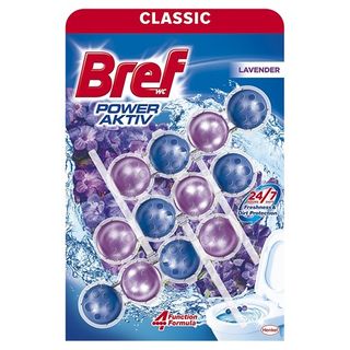 Bref Odorizant De Toaleta Power Aktiv Lavender 3X50G