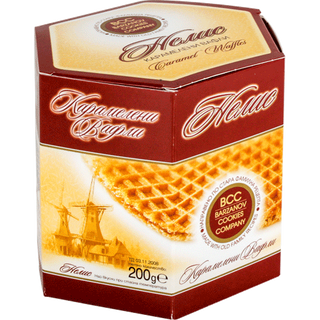 Нелис Карамелени вафли 192 ГР / 38910688