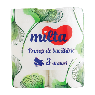 MILTA Prosop de bucătărie 3 str 2 role