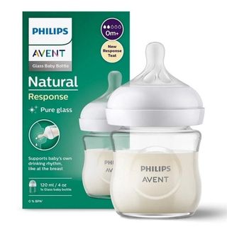 AVENT flašica natural response pure glass 0m+ 120 M | 8710103990758